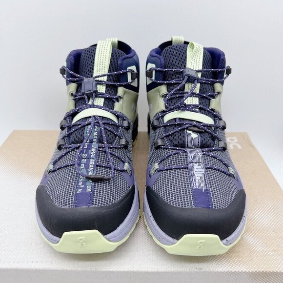 NEW On Cloudtrax Hiking Boot Sneaker Running Shoe Reseda/ Lavender Womens US 8.5 - Picture 8 of 13